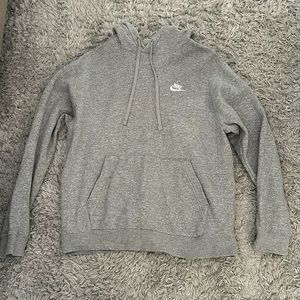 Gray nike hoodie